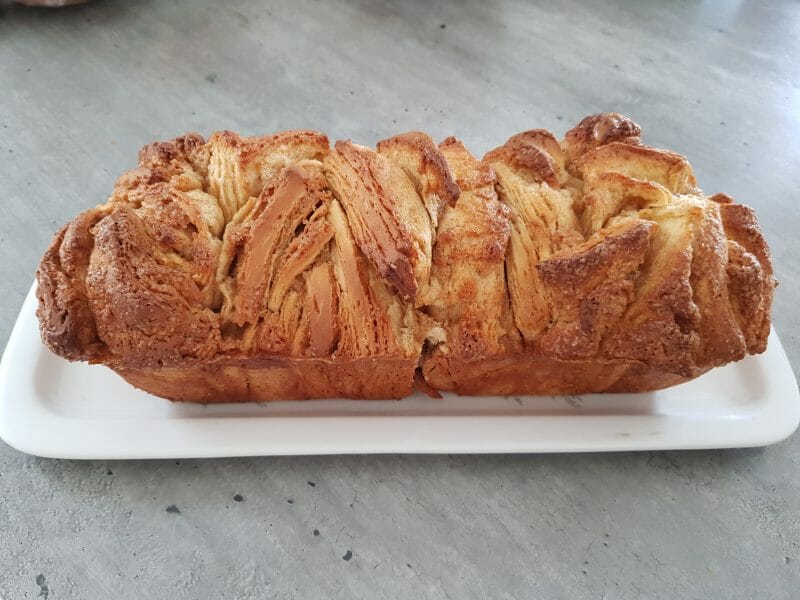 Cliquez pour zoomer ! Brioche à effeuiller à la cannelle Thermomix par julie34660