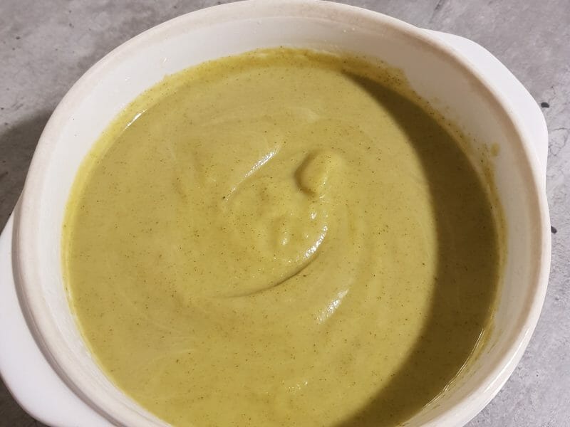 Cliquez pour zoomer ! Velouté de brocoli et feta Thermomix par julie34660