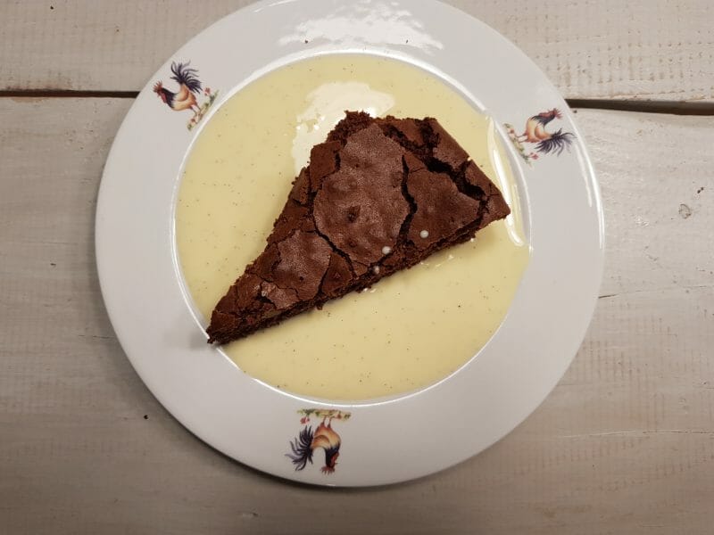 Cliquez pour zoomer ! Gâteau macaroné au chocolat Thermomix par julie34660
