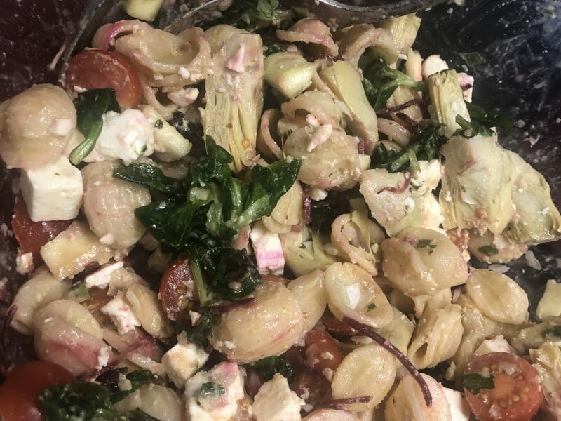 Cliquez pour zoomer ! Salade de pâtes à la grecque Thermomix par laura1996