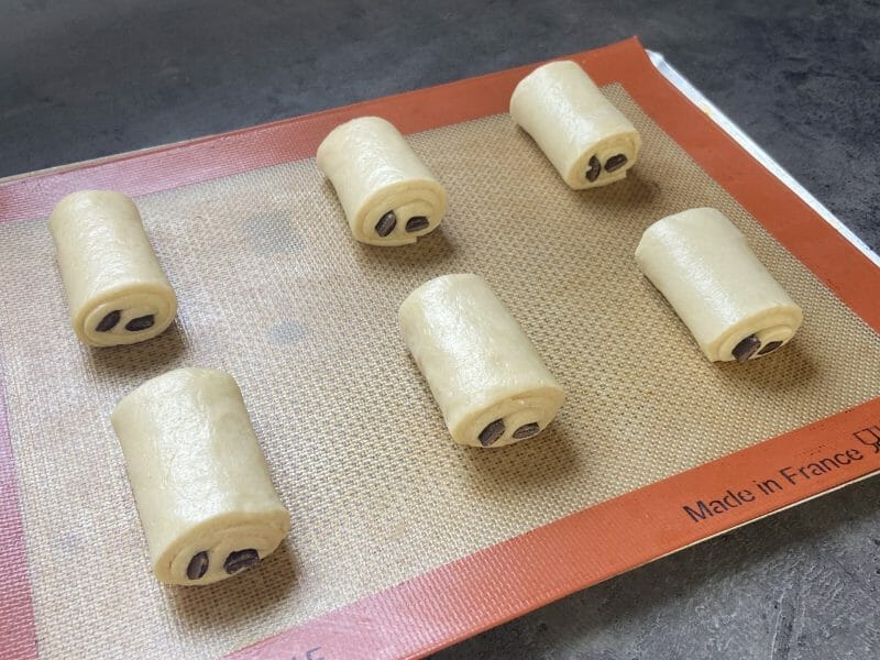 Cliquez pour zoomer ! Pains au chocolat briochés Thermomix par line26
