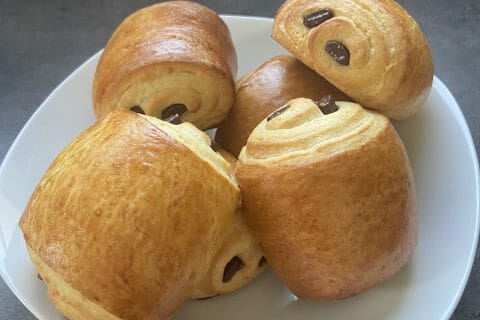 Cliquez pour zoomer ! Pains au chocolat briochés Thermomix par line26