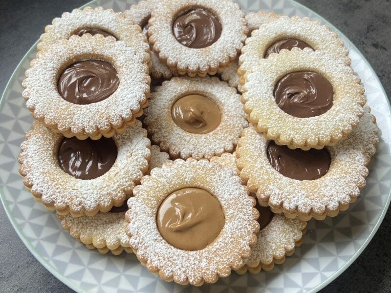 Cliquez pour zoomer ! Sablés à la confiture Thermomix par line26