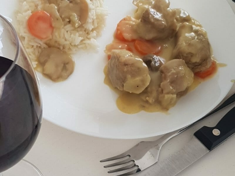 Cliquez pour zoomer ! Blanquette de veau Thermomix par amandine2412