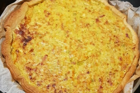 Cliquez pour zoomer ! Tarte courgettes et carottes Thermomix par amandine2412