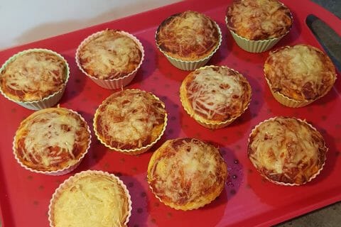 Cliquez pour zoomer ! Muffins salés façon pizza Thermomix par amandine2412