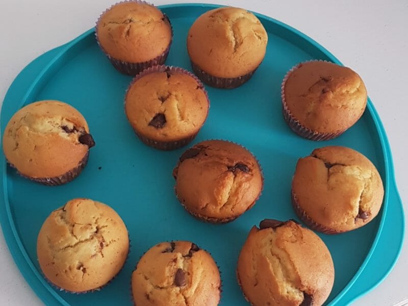 Cliquez pour zoomer ! Muffins aux pépites de chocolat Thermomix par amandine2412