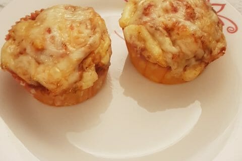 Cliquez pour zoomer ! Muffins salés façon pizza Thermomix par amandine2412