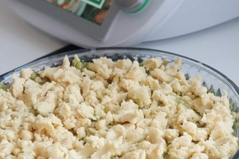 Cliquez pour zoomer ! Crumble poulet, courgettes et parmesan Thermomix par laayounih