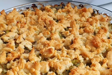 Cliquez pour zoomer ! Crumble poulet, courgettes et parmesan Thermomix par laayounih