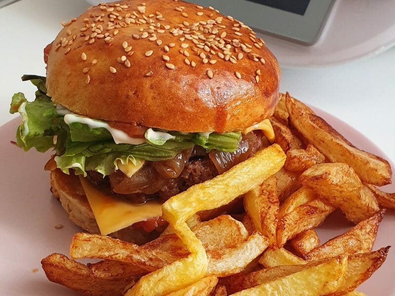 Cliquez pour zoomer ! Pains hamburger Thermomix par laayounih