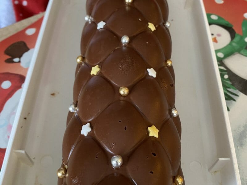 Cliquez pour zoomer ! Bûche Ferrero Rocher Thermomix par pafette