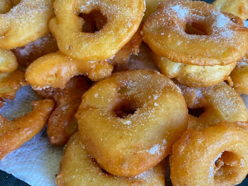Cliquez pour zoomer ! Beignets aux pommes Thermomix par pafette