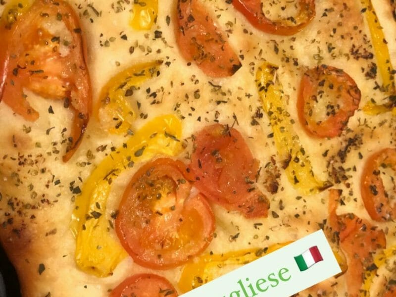 Cliquez pour zoomer ! Focaccia des Pouilles Thermomix par Kelly F