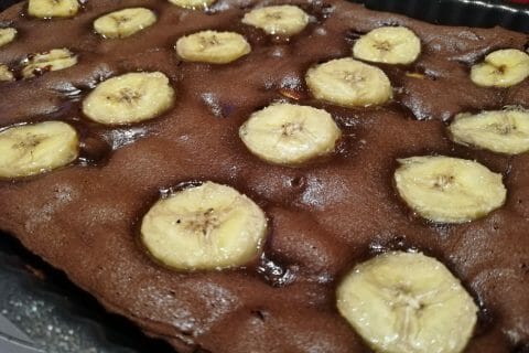 Cliquez pour zoomer ! Brownie fondant choco-banane Thermomix par moonmo