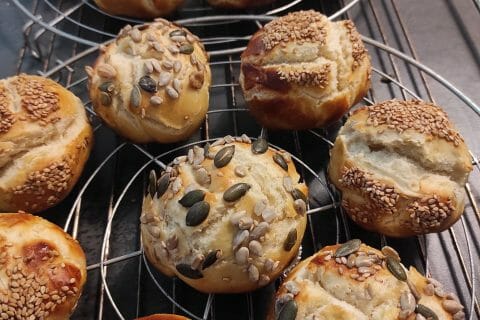 Cliquez pour zoomer ! Mauricette – Petits pains alsaciens Thermomix par moonmo