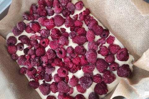 Cliquez pour zoomer ! Crumb cake framboises Thermomix par moonmo