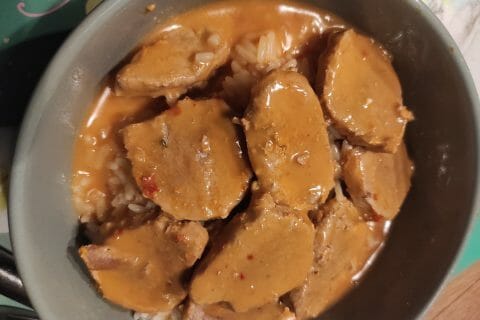 Cliquez pour zoomer ! Filet mignon de porc au lait de coco Thermomix par moonmo