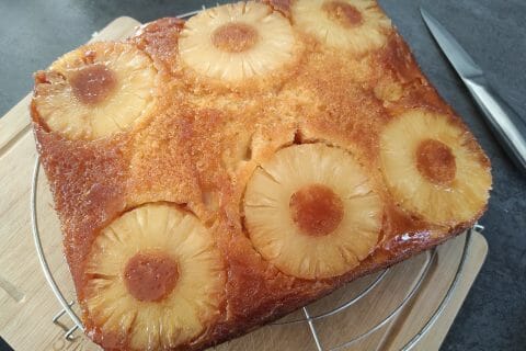 Cliquez pour zoomer ! Gâteau renversé à l’ananas Thermomix par moonmo