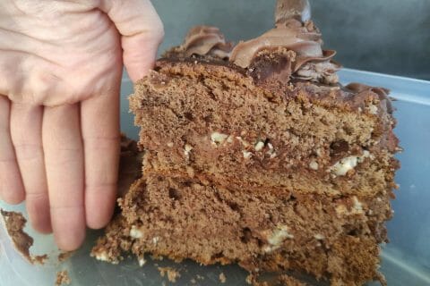 Cliquez pour zoomer ! Layer cake Kinder Bueno Thermomix par moonmo