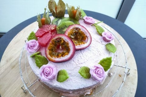 Cliquez pour zoomer ! Shortcake aux fraises Thermomix par moonmo