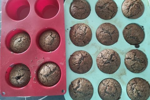 Cliquez pour zoomer ! Muffins crème de marrons Thermomix par moonmo
