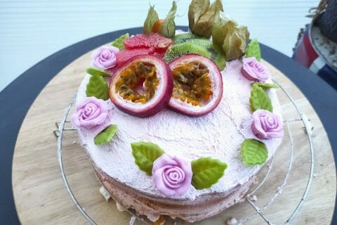 Cliquez pour zoomer ! Shortcake aux fraises Thermomix par moonmo