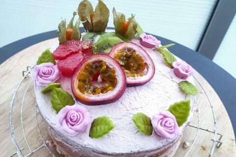 Cliquez pour zoomer ! Shortcake aux fraises Thermomix par moonmo