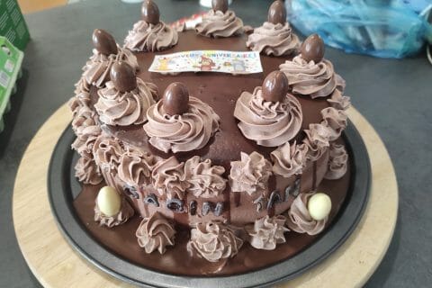 Cliquez pour zoomer ! Layer cake Kinder Bueno Thermomix par moonmo