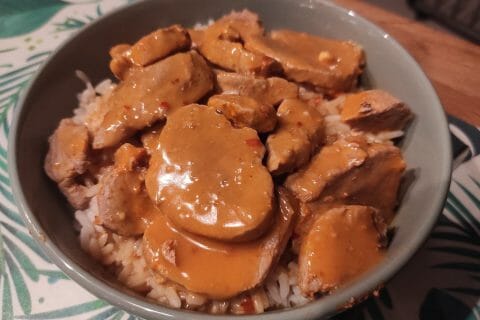 Cliquez pour zoomer ! Filet mignon de porc au lait de coco Thermomix par moonmo