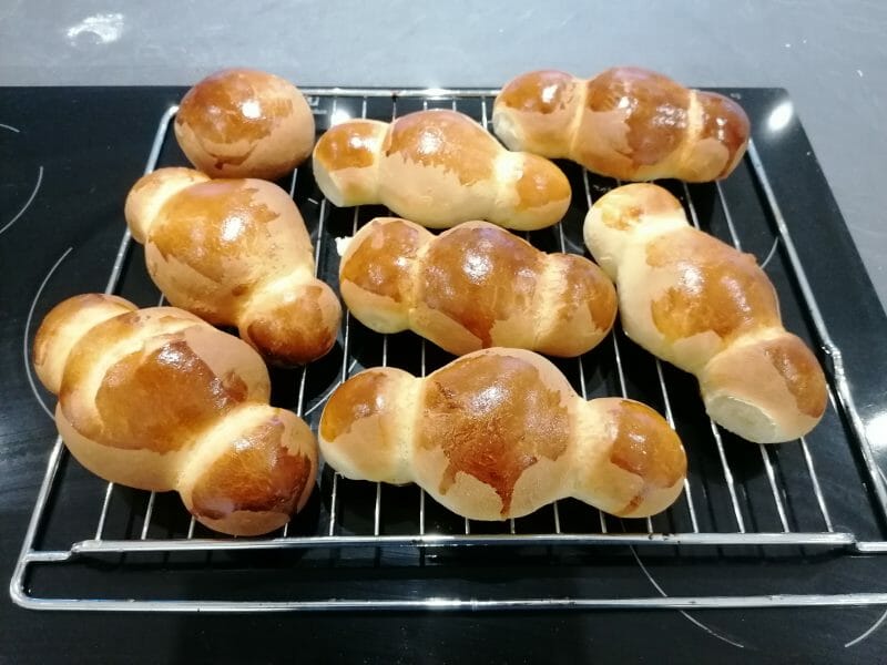 Cliquez pour zoomer ! Cougnou (coquille de Noël) Thermomix par delphine_85