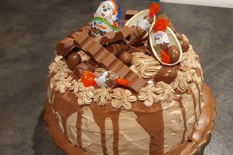 Cliquez pour zoomer ! Layer cake Kinder Bueno Thermomix par mari113