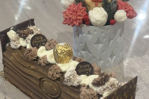 Cliquez pour zoomer ! Bûche Ferrero Rocher Thermomix par mari113
