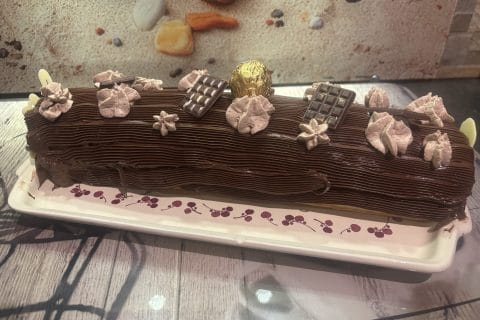 Cliquez pour zoomer ! Bûche Ferrero Rocher Thermomix par mari113