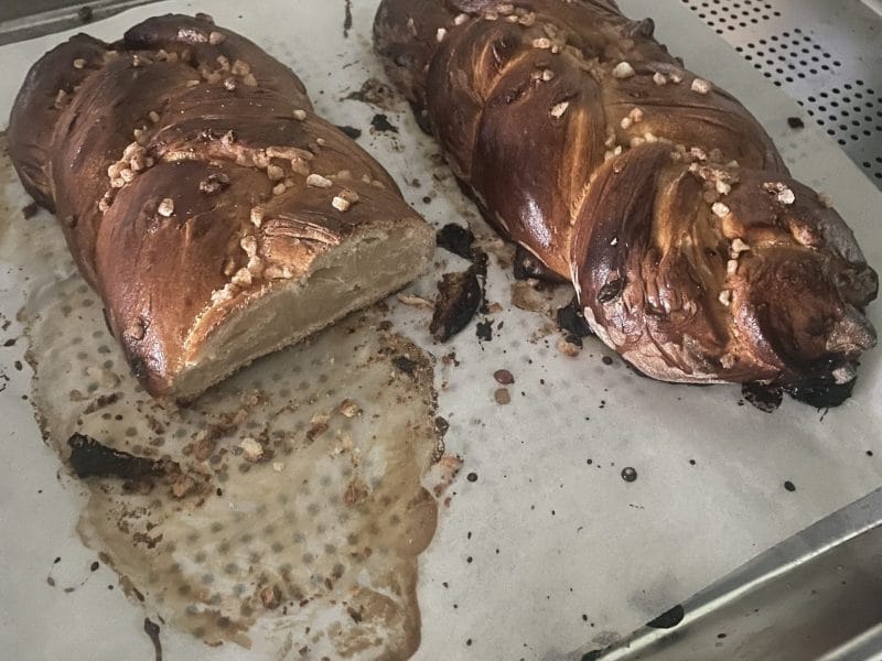 Cliquez pour zoomer ! Brioche tressée à la mie filante Thermomix par Sand65