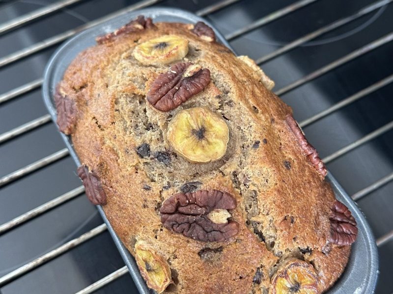 Cliquez pour zoomer ! Banana bread aux noix de pécan Thermomix par floflo02
