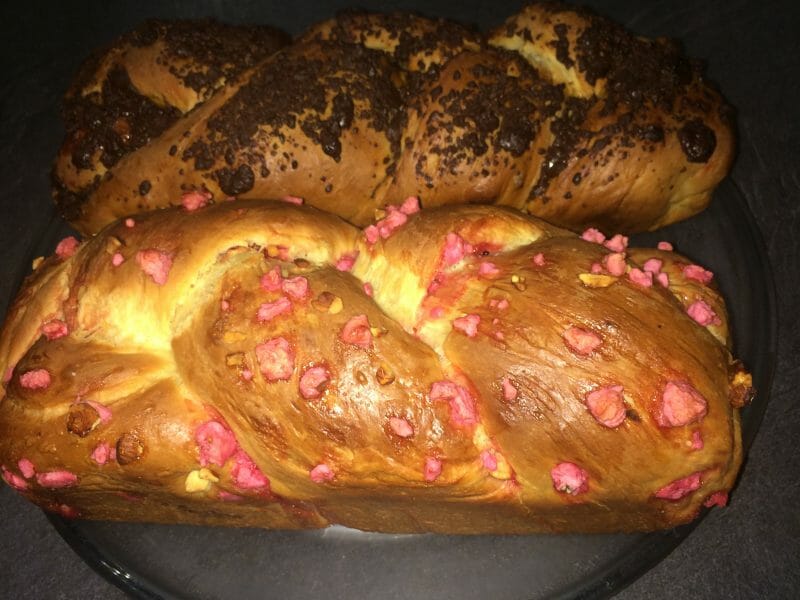 Cliquez pour zoomer ! Brioche tressée à la mie filante Thermomix par floflo02