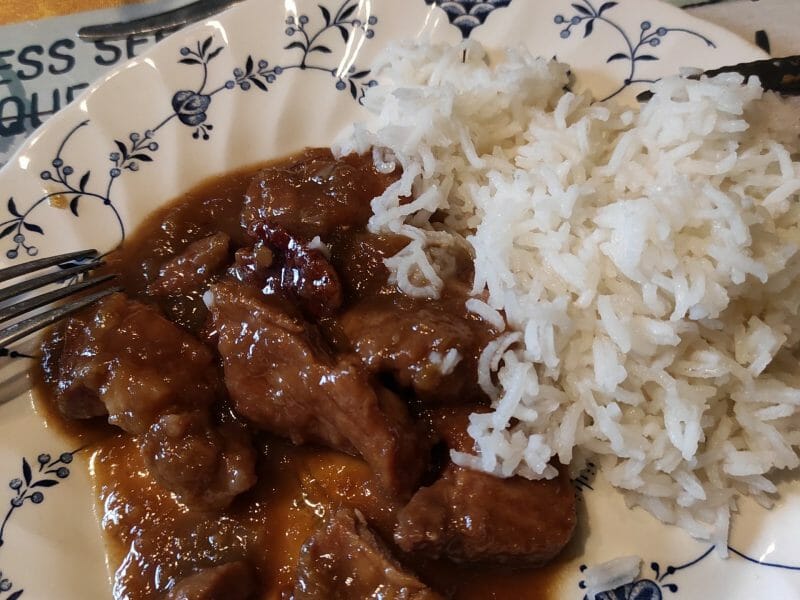 Cliquez pour zoomer ! Porc au caramel Thermomix par Christinehondavfr37