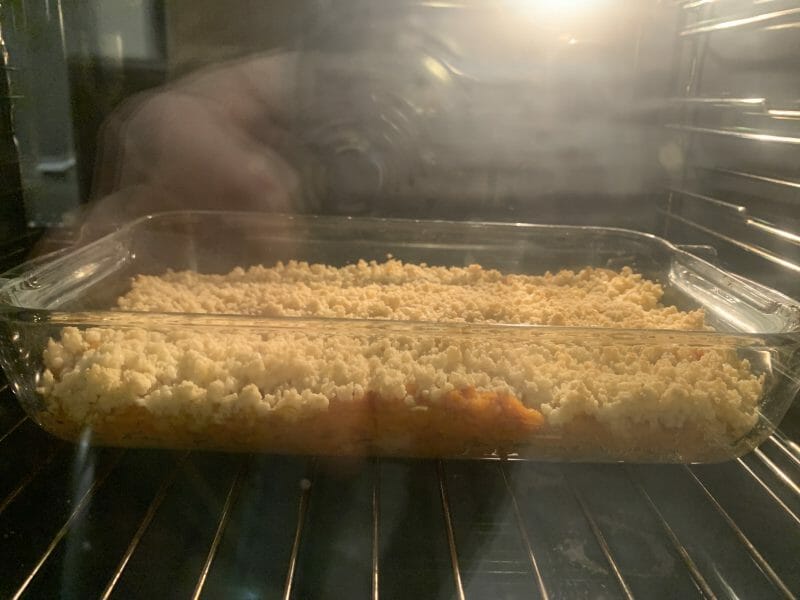 Cliquez pour zoomer ! Crumble de butternut au chorizo Thermomix par ju5152