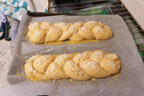 Cliquez pour zoomer ! Brioche tressée à la mie filante Thermomix par lydia_b