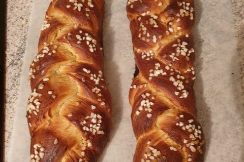 Cliquez pour zoomer ! Brioche tressée à la mie filante Thermomix par lydia_b