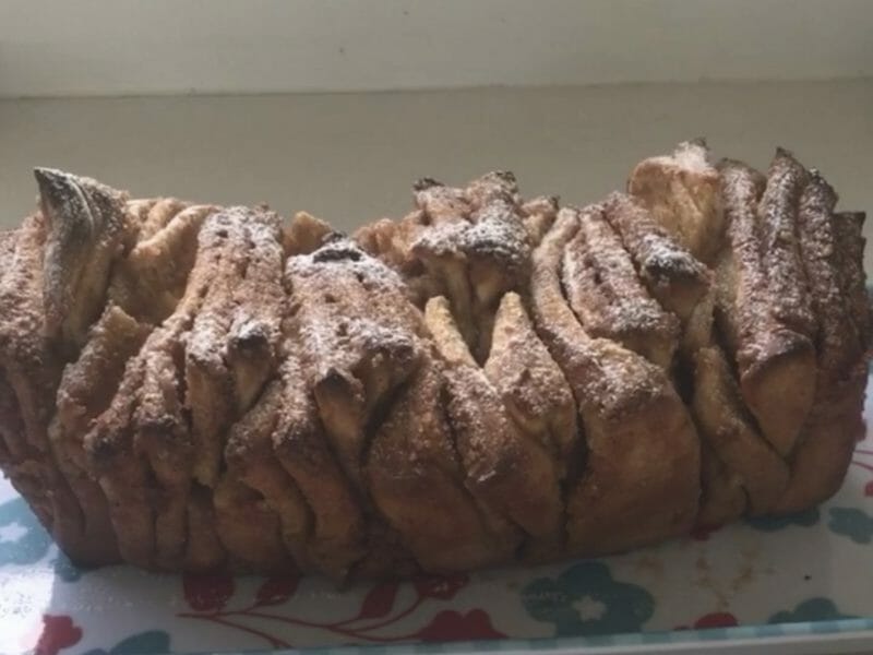Cliquez pour zoomer ! Brioche à effeuiller à la cannelle Thermomix par Rosa-clochette