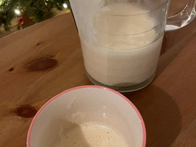 Lait de poule au Thermomix - Cookomix