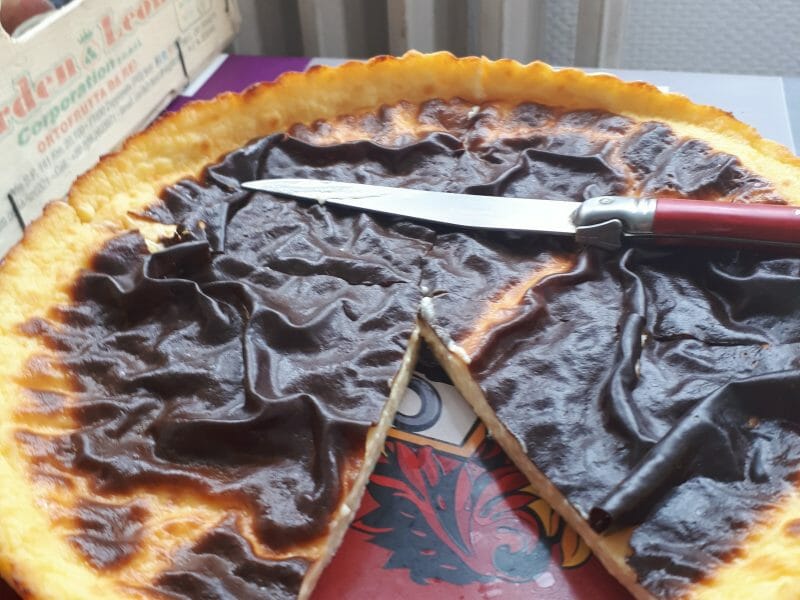 Cliquez pour zoomer ! Flan pâtissier sans pâte Thermomix par manue2802