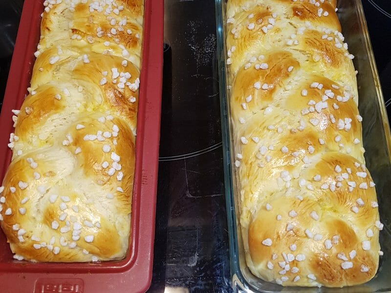 Cliquez pour zoomer ! Brioche tressée à la mie filante Thermomix par popo_1