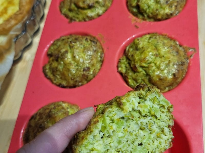 Cliquez pour zoomer ! Galettes de brocolis Thermomix par katou1303