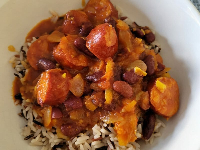 Cliquez pour zoomer ! Rougail saucisse Thermomix par katou1303