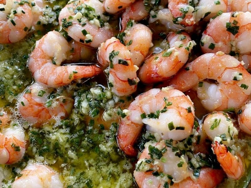 Cliquez pour zoomer ! Crevettes à l’ail Thermomix par jenn_r