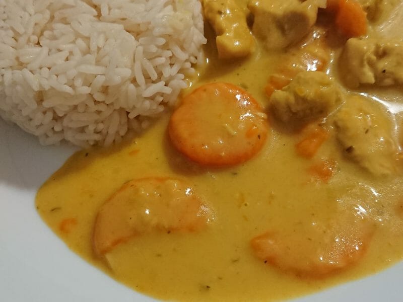 Cliquez pour zoomer ! Blanquette de poulet Thermomix par 1grain