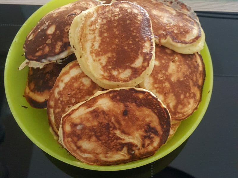 Cliquez pour zoomer ! Pancakes à la banane Thermomix par Mary Hell